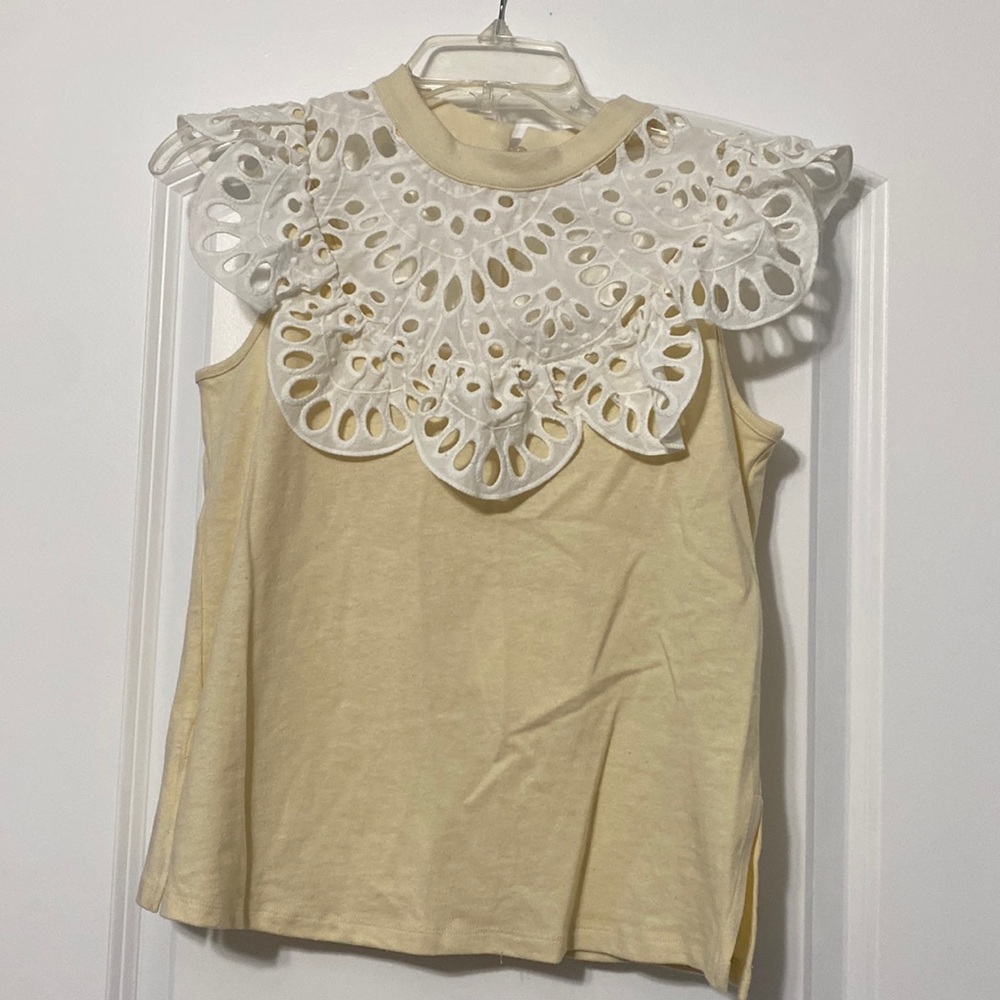 See by Chloe Buttercream Top